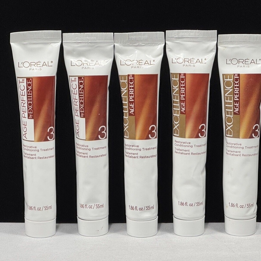 L'Oreal Restorative Conditioning Treatment Step 3, 5 Tubes, NWOT